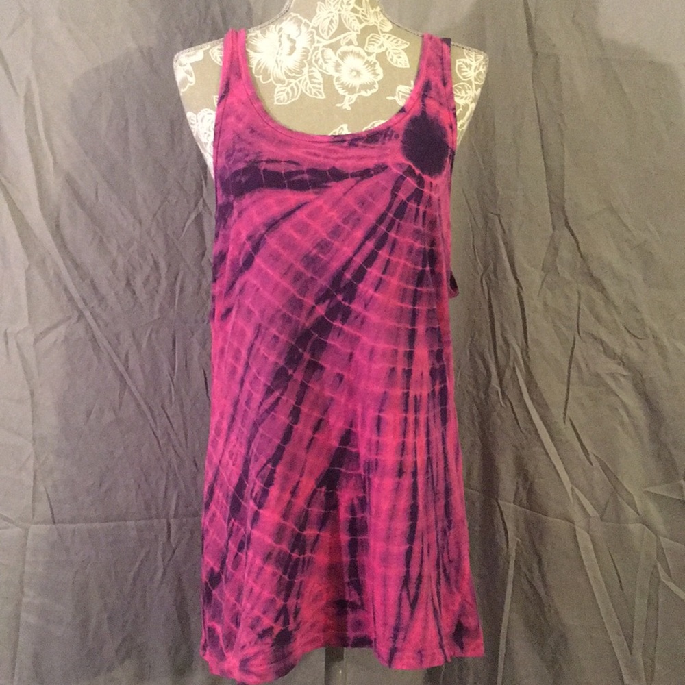 Tie dye tank tops (2)